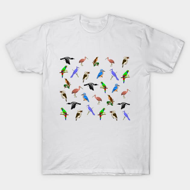 Birds T-Shirt by imphavok